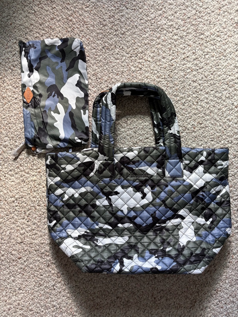 MZ Wallace Ocean Camo Metro tote - Picture 2 of 6